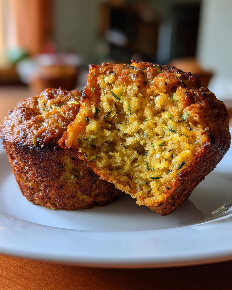 Pumpkin Zucchini Muffins - detail 1