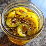 Quick Refrigerator Pickled Banana Peppers (with a Honey Brine)