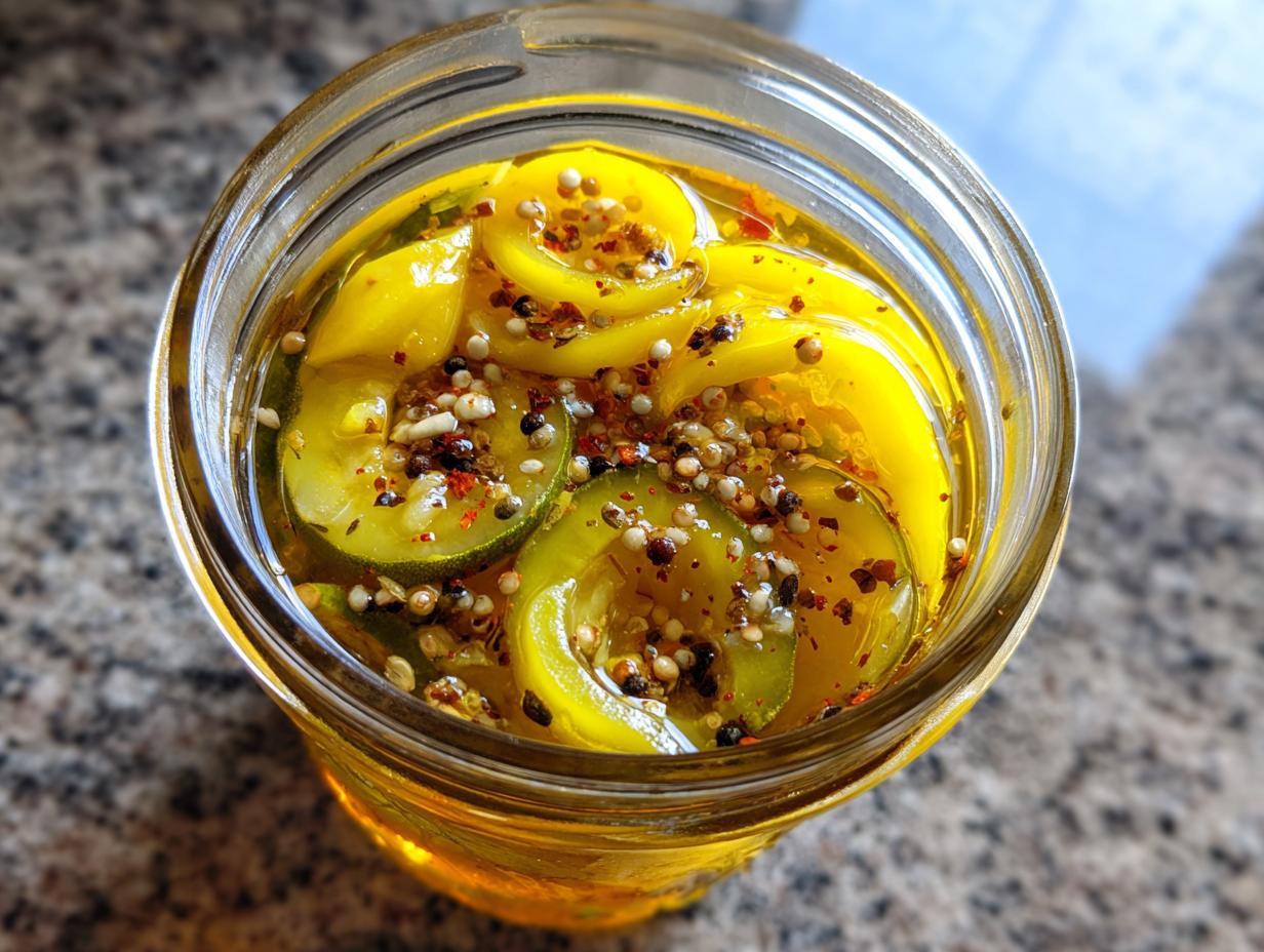 15-Minute Quick Refrigerator Pickled Banana Peppers Supreme