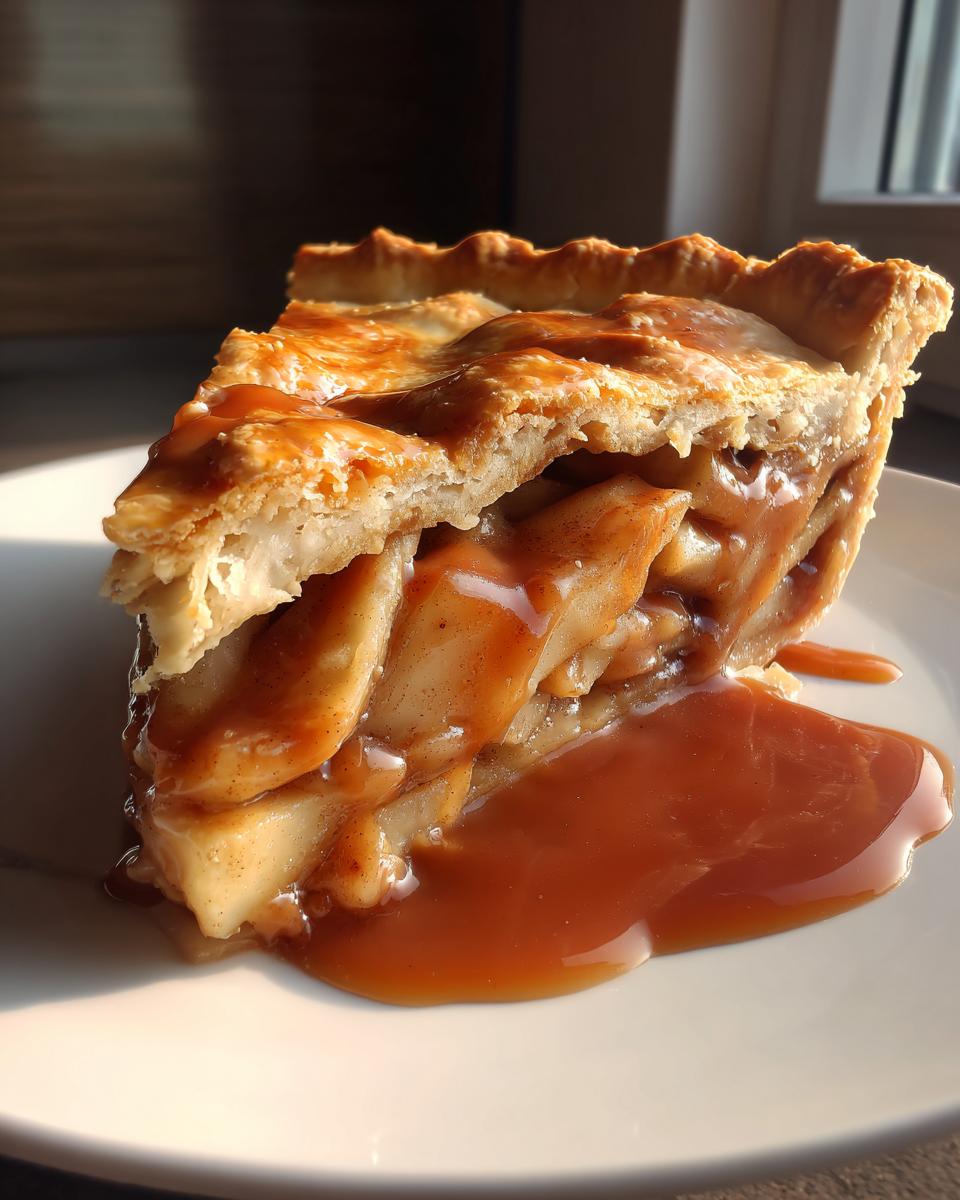 Salted Caramel Apple Pie - detail 4