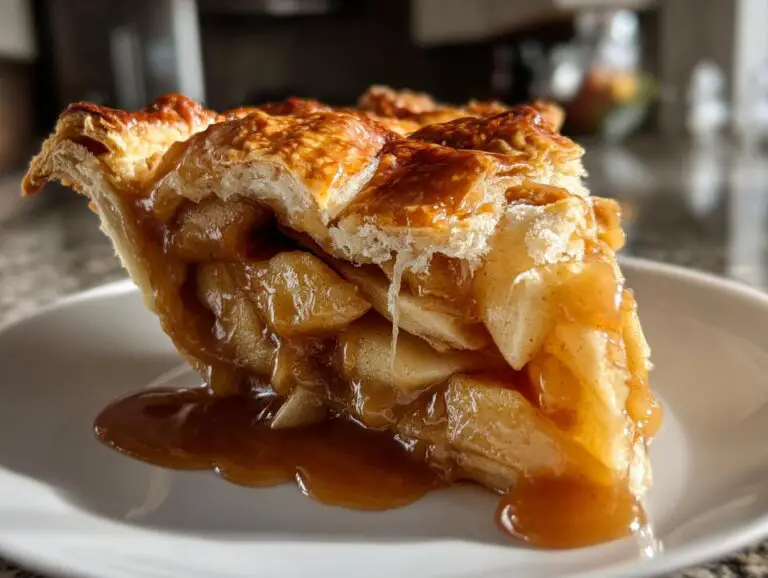Salted Caramel Apple Pie