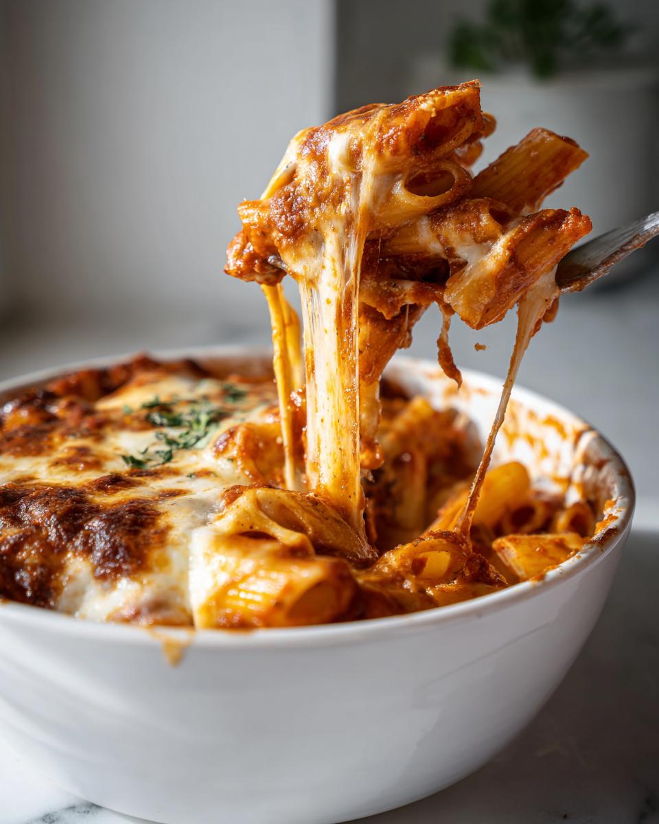 Slow Cooker Baked Ziti - detail 4