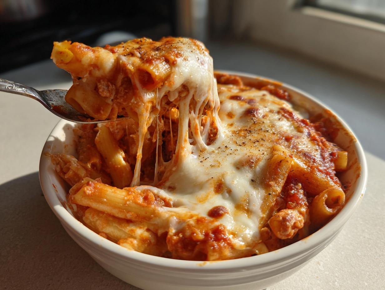 Slow Cooker Baked Ziti: 5-Star Cheesy Comfort in 1 Pot