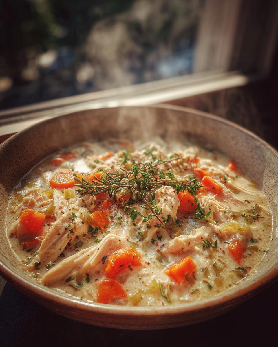 Slow Cooker Garlic Parmesan Chicken Stew - detail 2