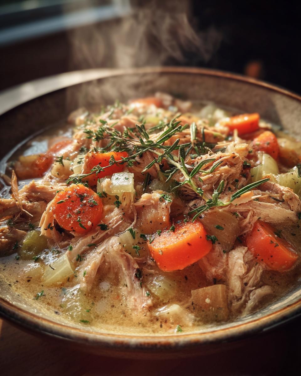 Slow Cooker Garlic Parmesan Chicken Stew - detail 3