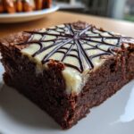Spiderweb Brownies