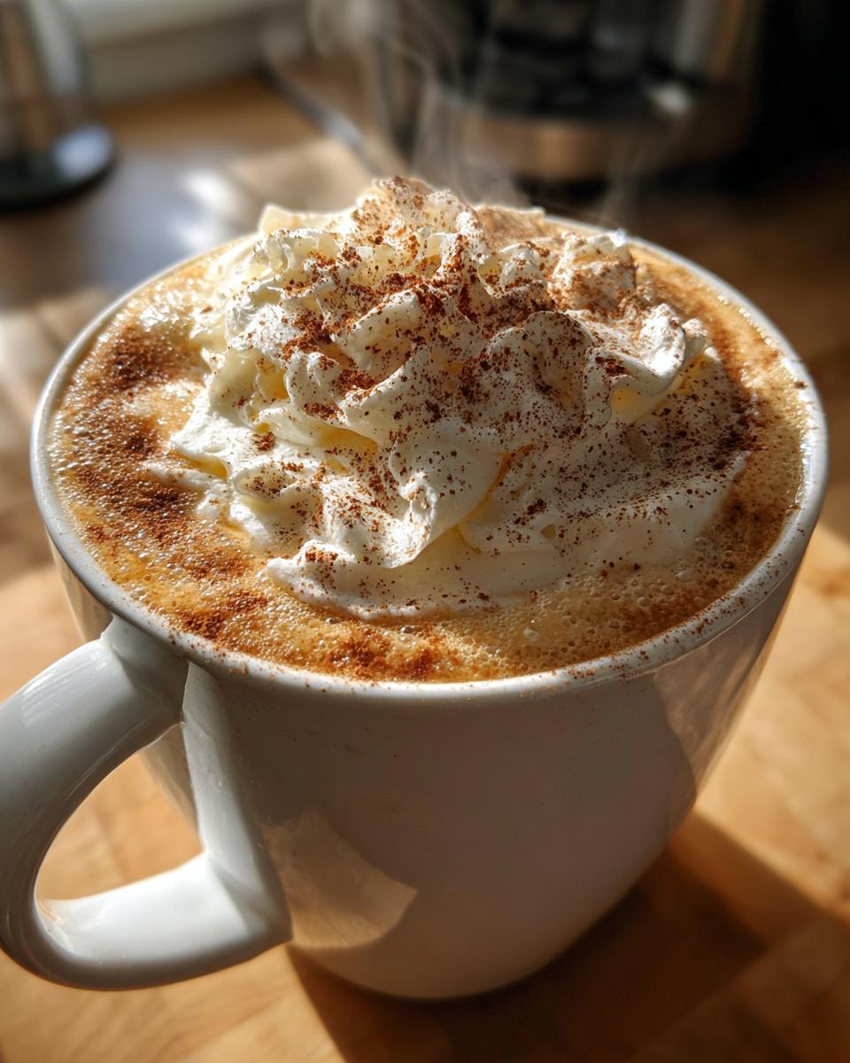 Spooky Cinnamon Apple Cider Latte - detail 1