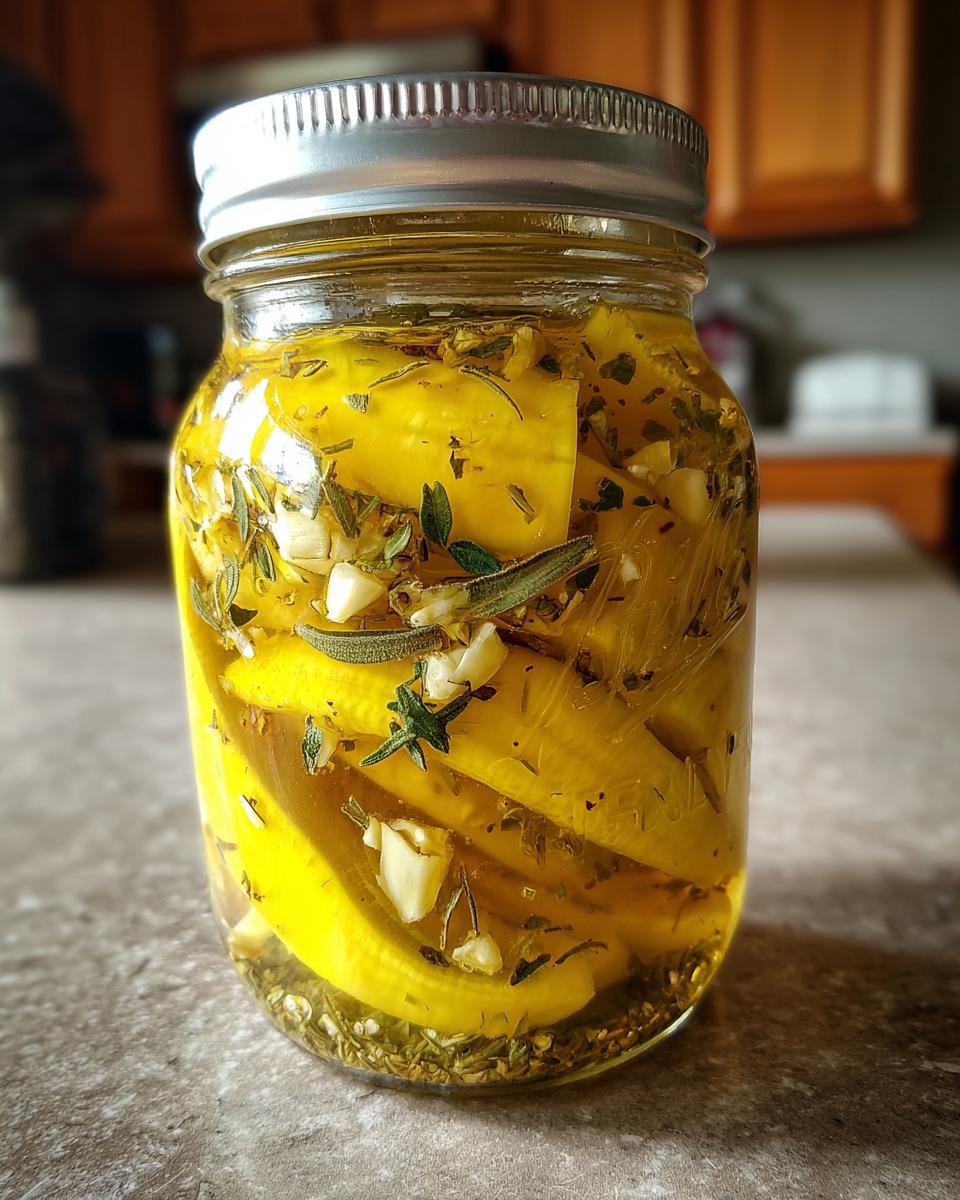 Sweet‑Tangy Pickled Banana Peppers with Garlic & Herbs - detail 3