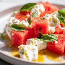 Watermelon & Hot Honey Burrata Salad: 10-Minute Bliss You Need Now