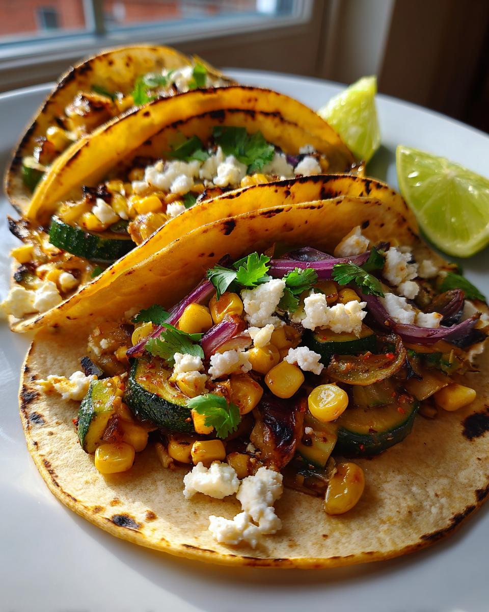 Zucchini & Corn Tacos - detail 1