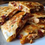 bbq bacon chicken quesadilla bites