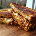 bbq chicken grilled cheese