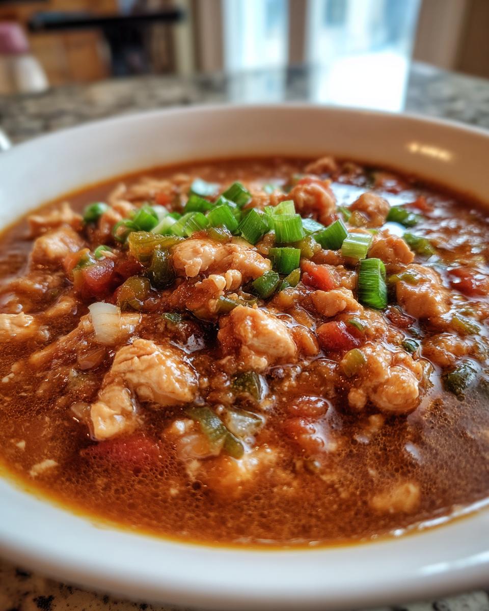 chicken Chili with Roasted Hatch Chiles - detail 1