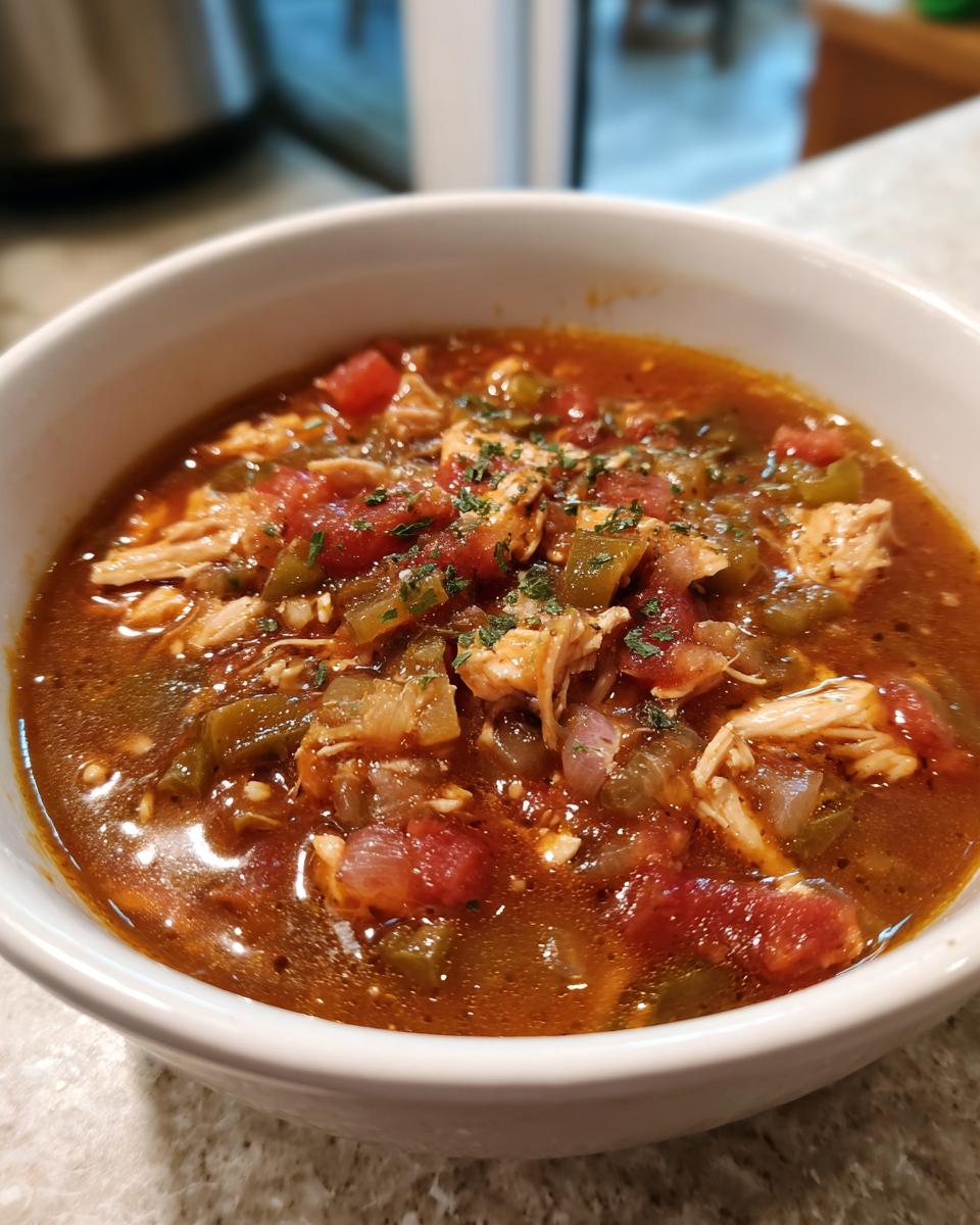 chicken Chili with Roasted Hatch Chiles - detail 2
