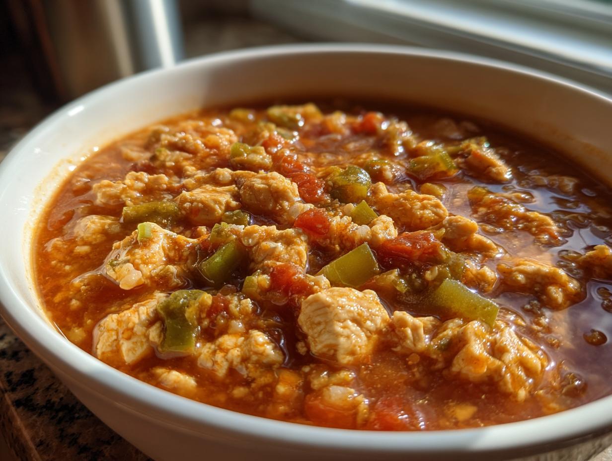 30-Minute Smoky Chicken Chili with Roasted Hatch Chiles
