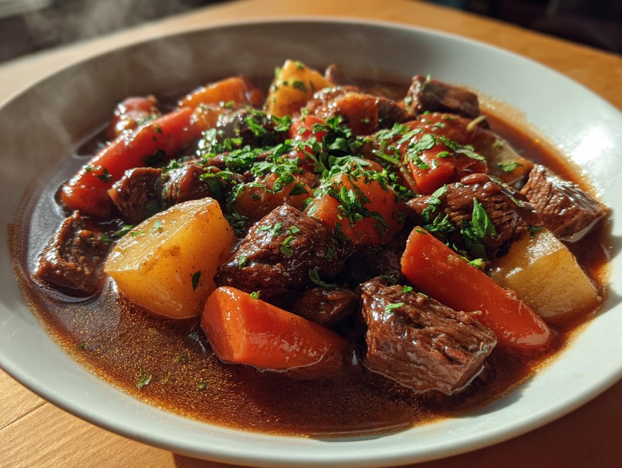 Hearty Beef Stew Recipe That Melts in Your Mouth