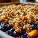 Blueberry Peach Crumble