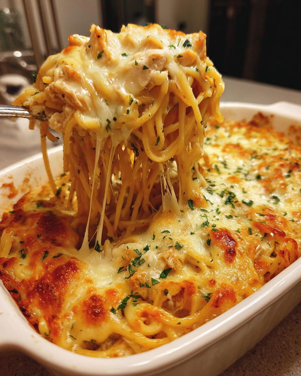 Chicken Spaghetti Casserole - detail 3