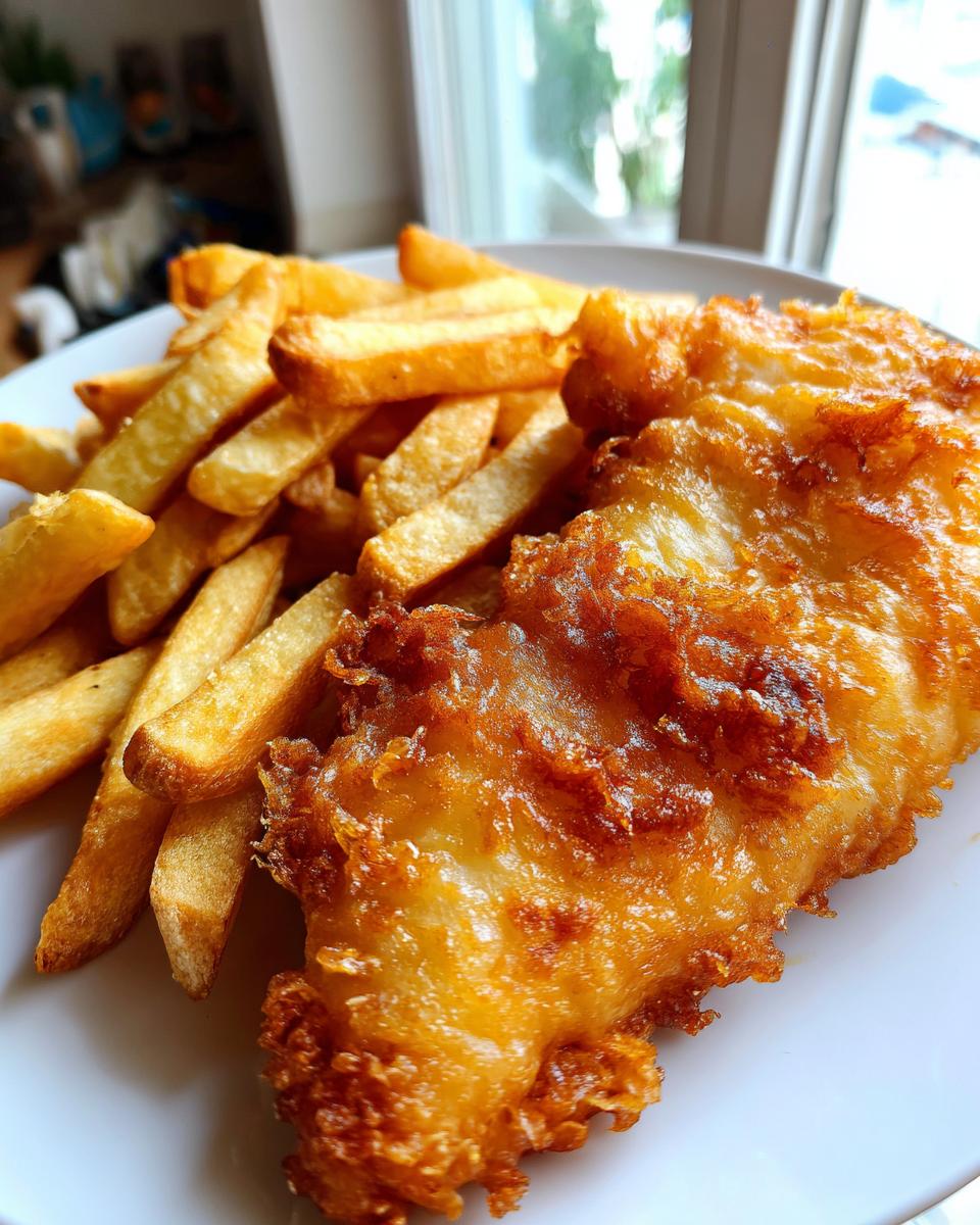 Crispy Fish and Chips - detail 1