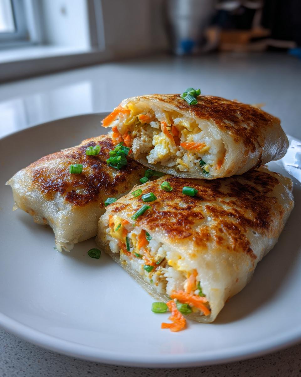 Crispy Rice Paper Egg Wraps - detail 1
