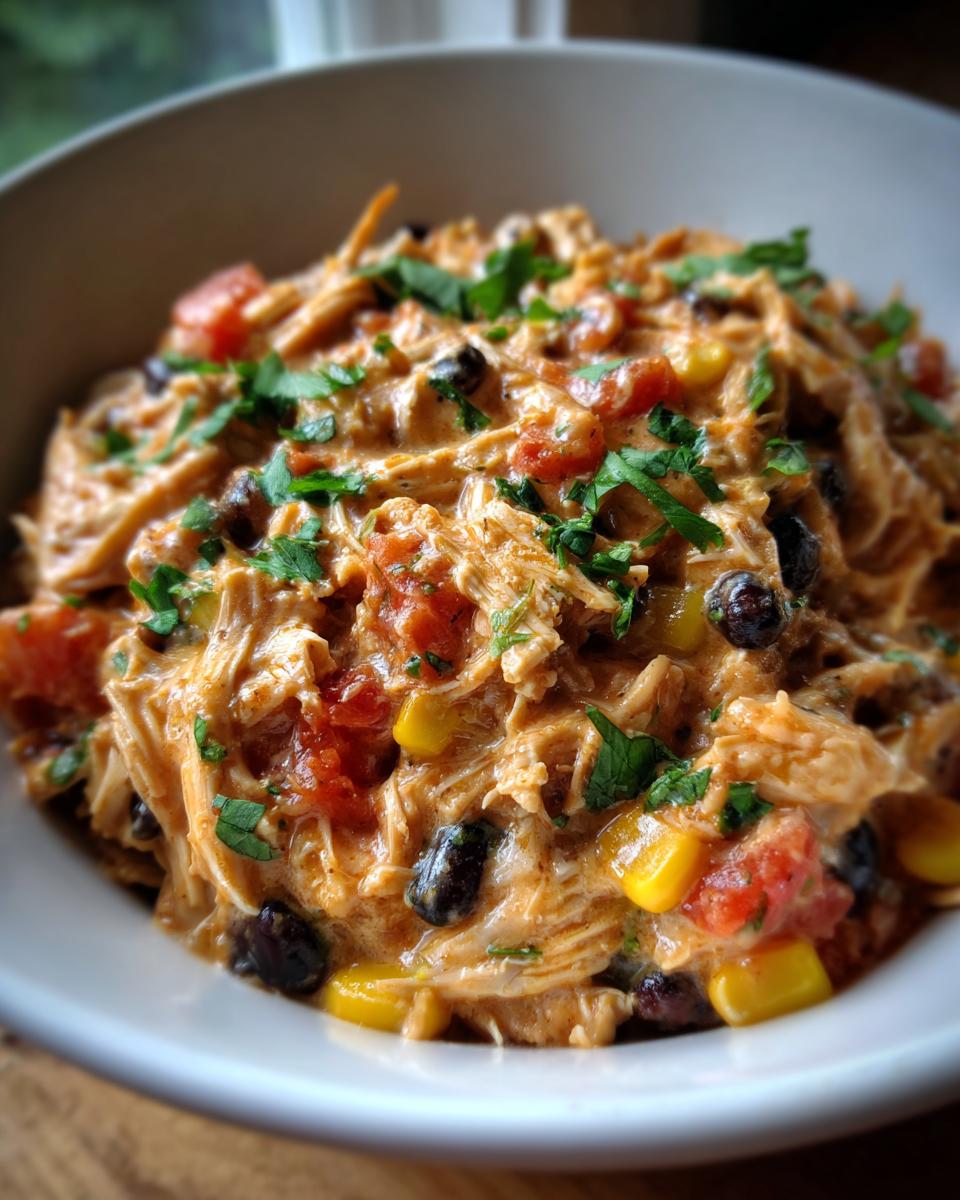 Crockpot Fiesta Chicken - detail 1