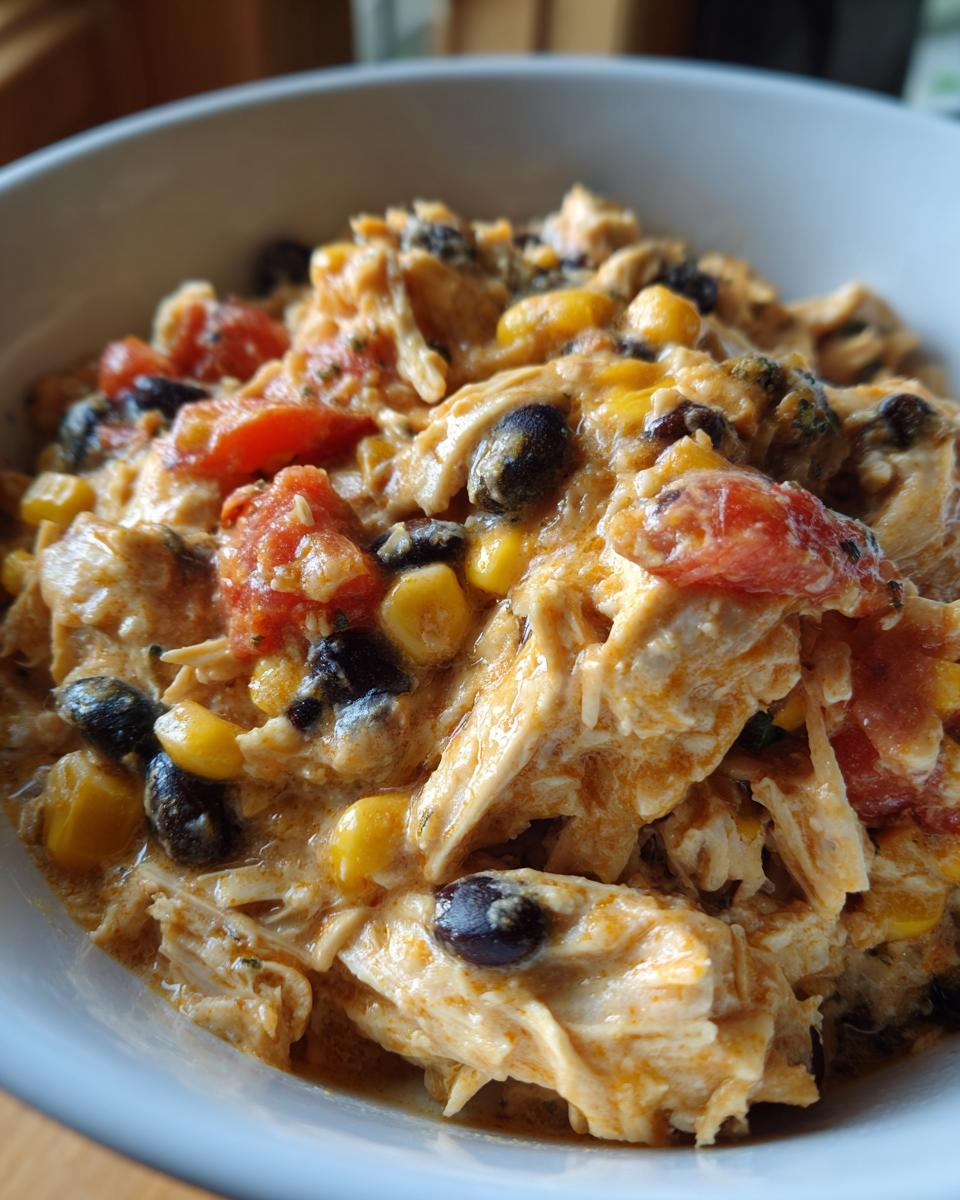 Crockpot Fiesta Chicken - detail 2