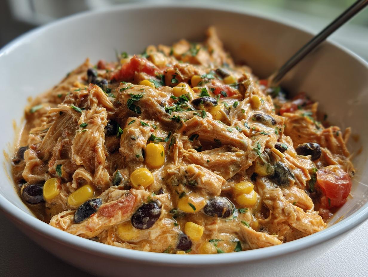 Crockpot Fiesta Chicken