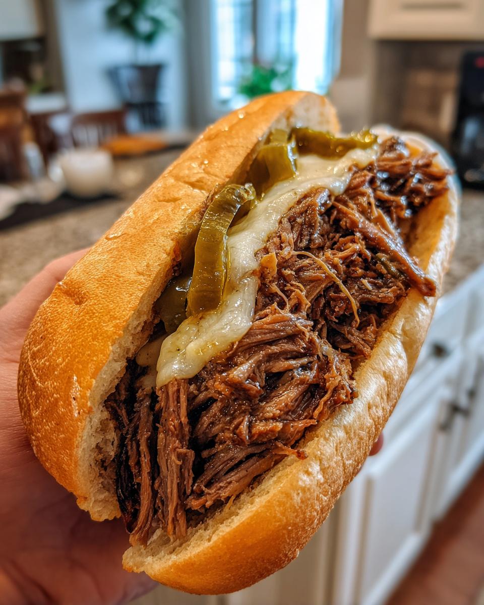 Crockpot Italian Beef Sandwiches - detail 3
