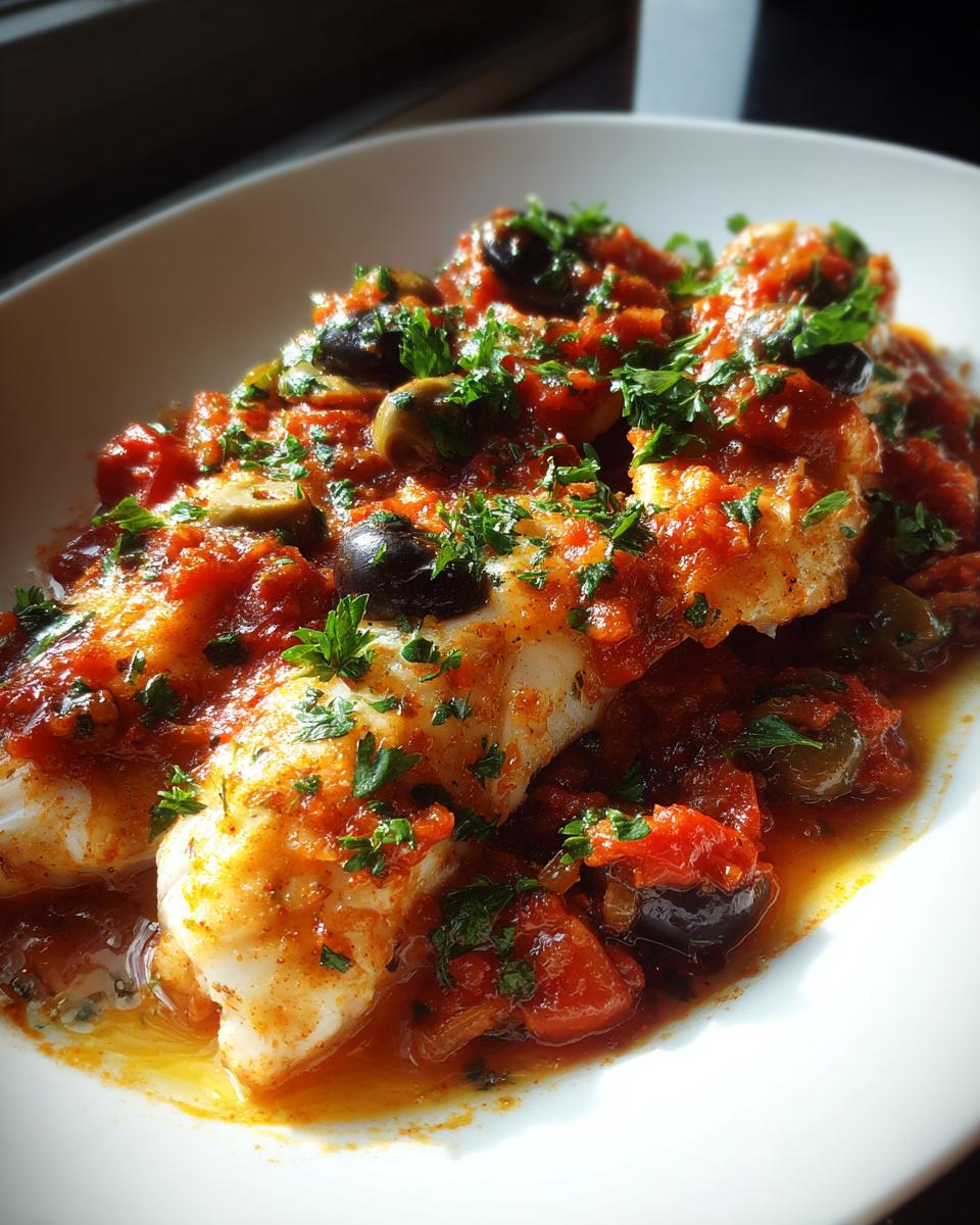 Fish Puttanesca - detail 2