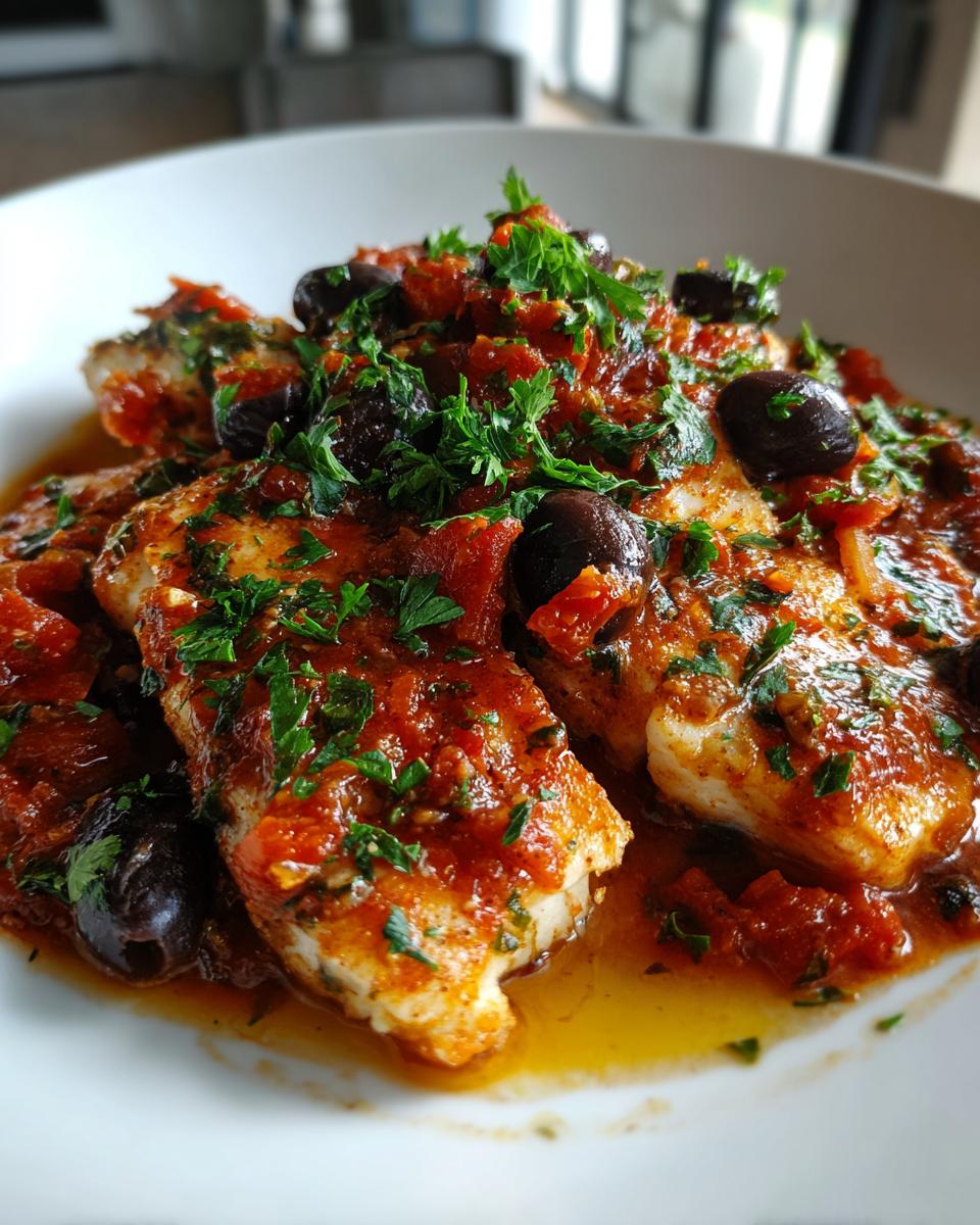 Fish Puttanesca - detail 3