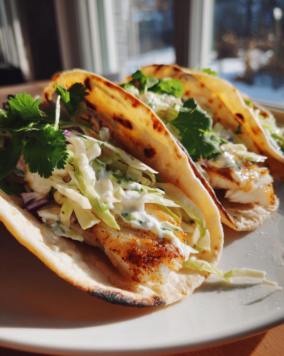 Fish Tacos Cilantro Lime Slaw - detail 2