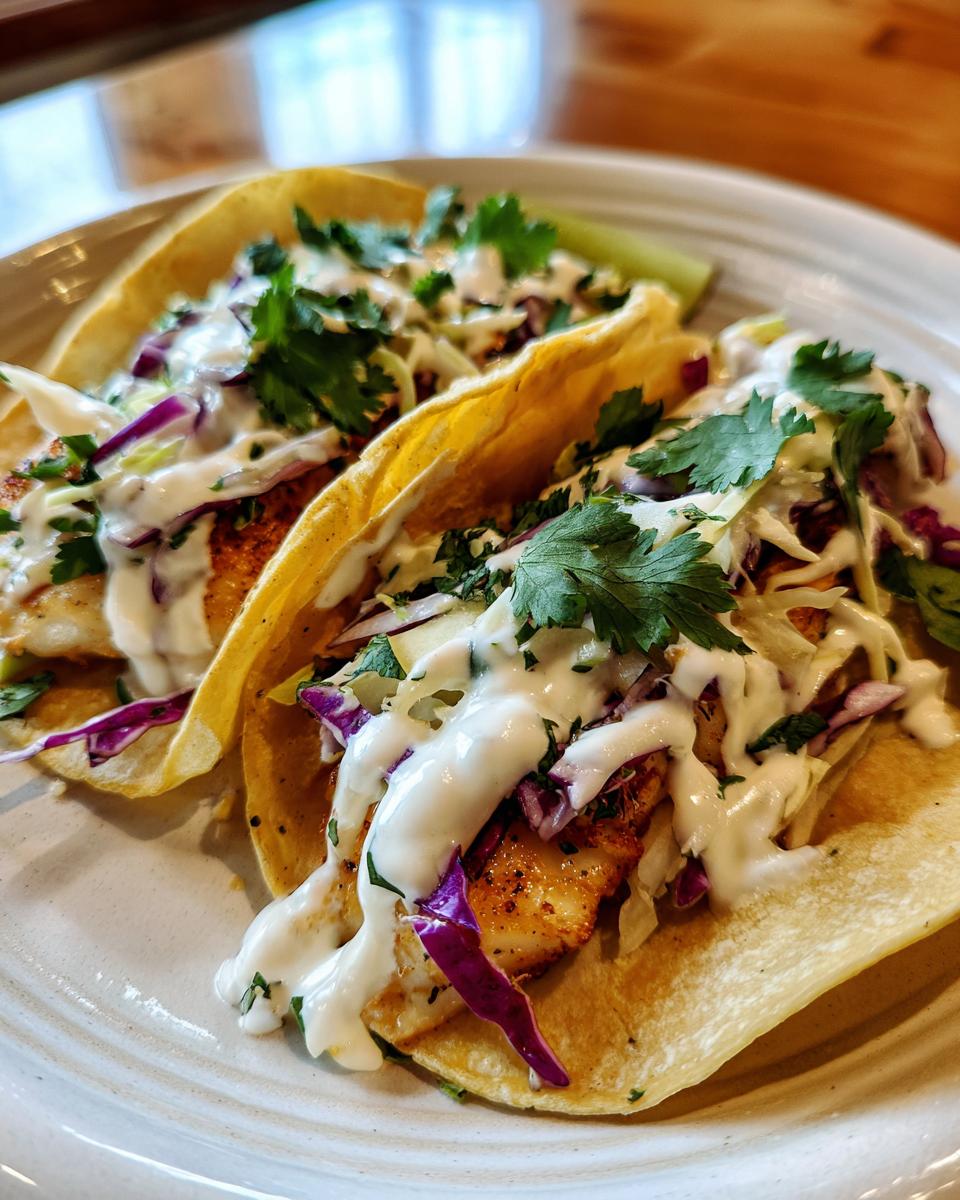 Fish Tacos Lime Crema - detail 1