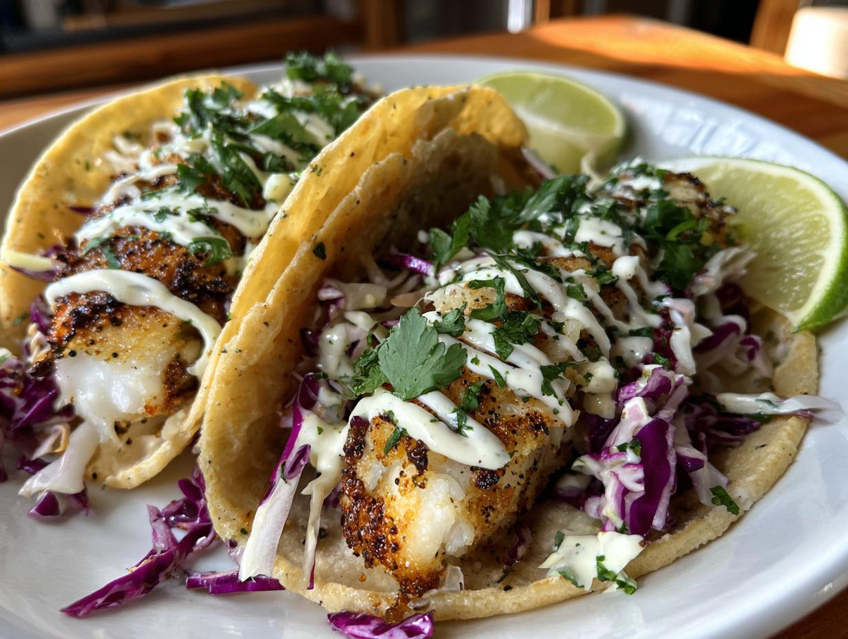 25-Minute Fish Tacos Lime Crema: Irresistibly Zesty & Quick