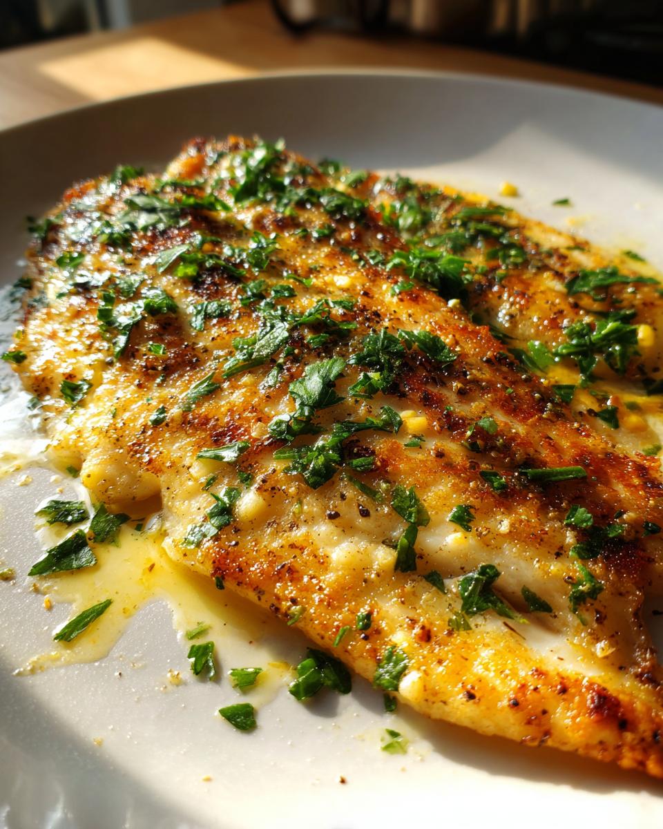 Garlic Butter Tilapia - detail 2