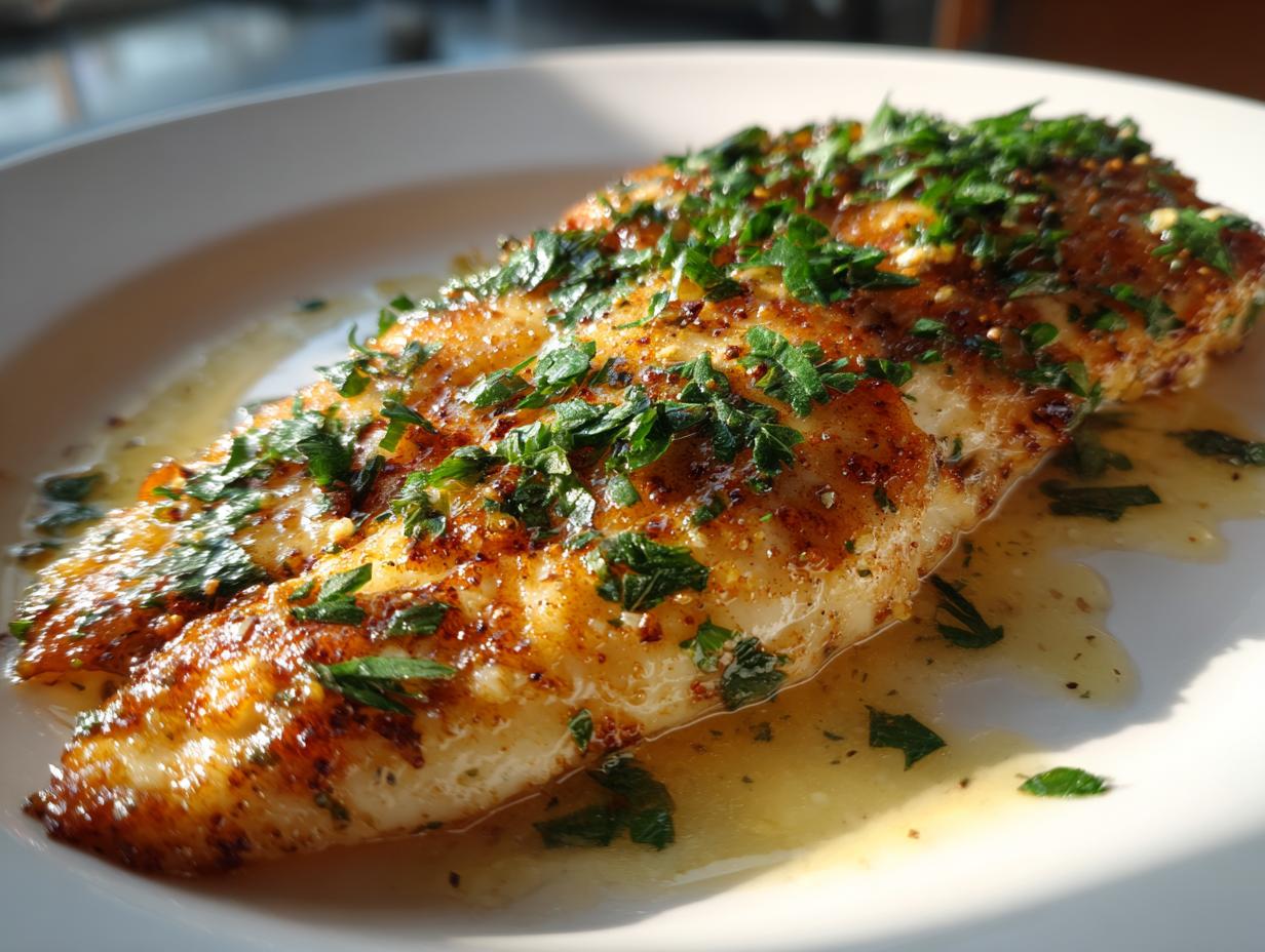 Garlic Butter Tilapia Recipe