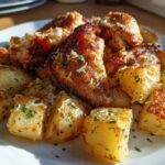 Garlic Parmesan Chicken and Potatoes