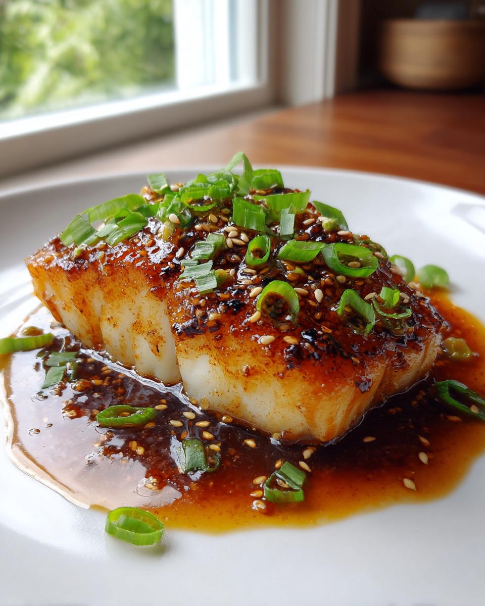 Ginger Soy Cod - detail 1