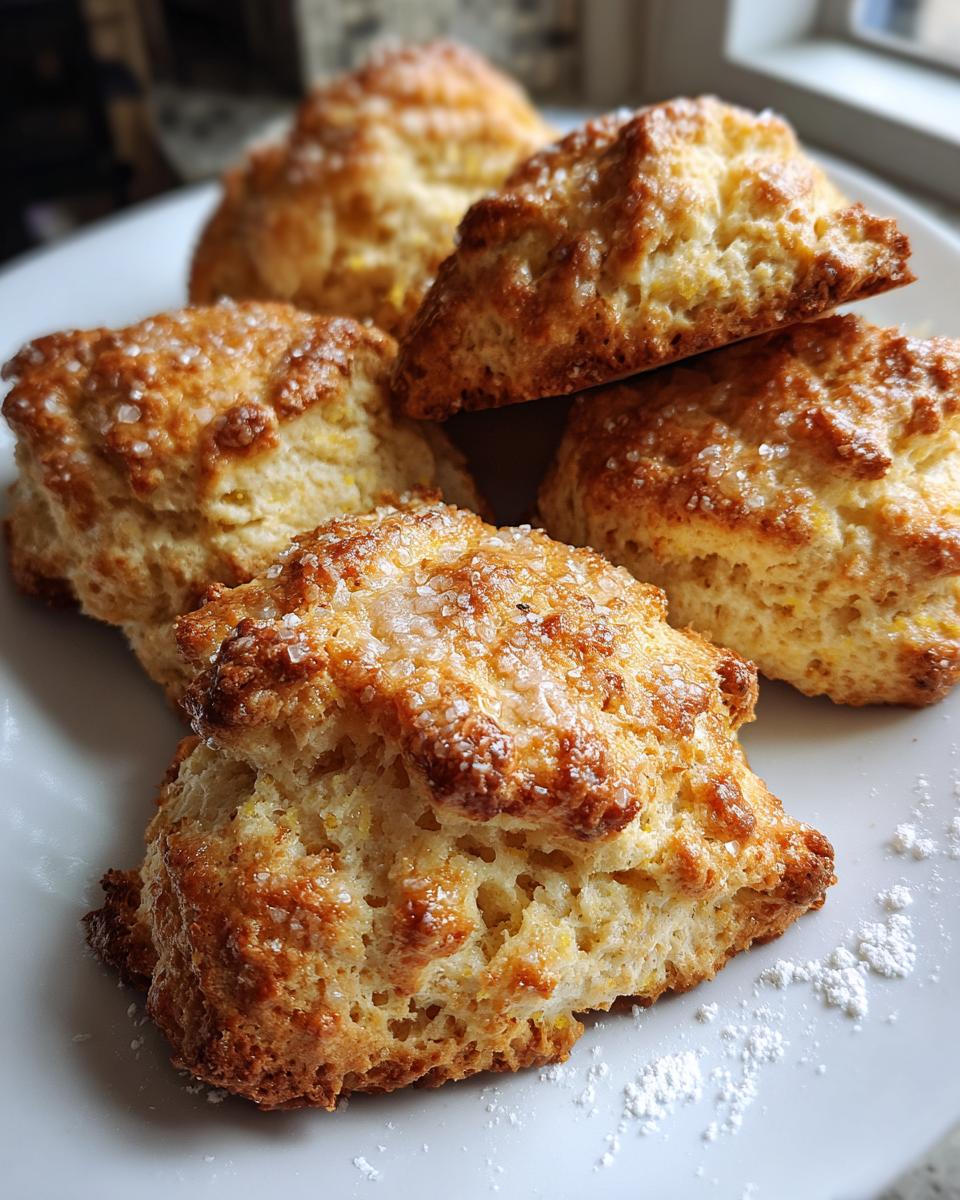Gluten Free Lemon Scones - detail 3