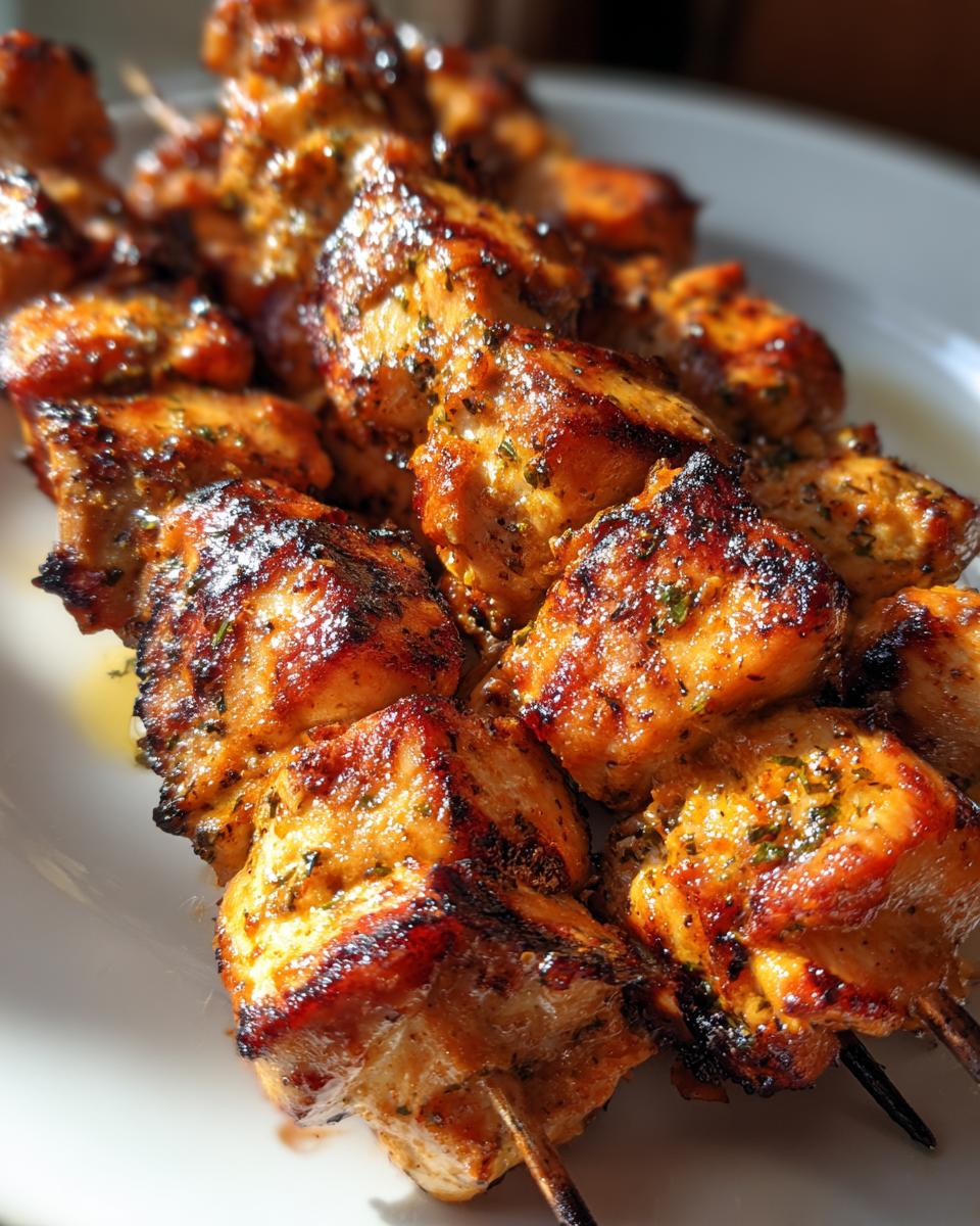 Grilled Chicken Skewers - detail 2