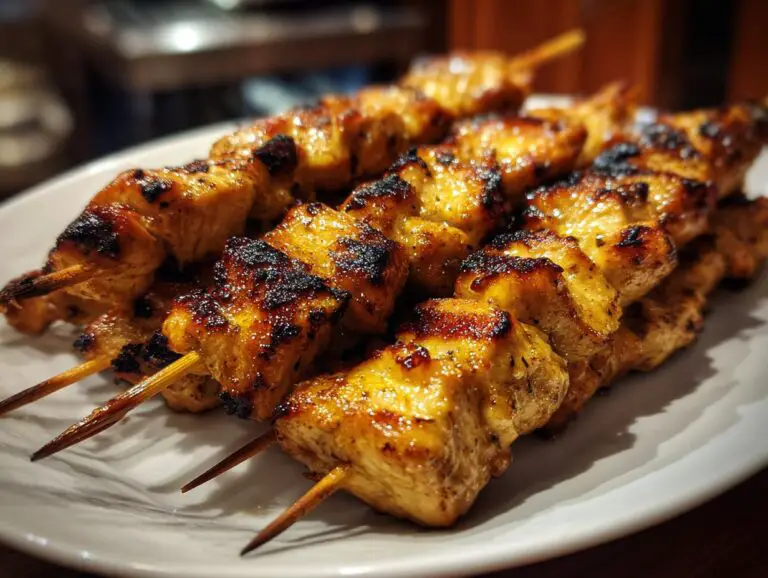 Grilled Chicken Skewers