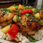 Hawaiian Chicken with Coconut Rice