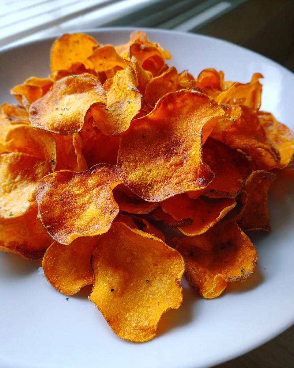 Healthy Air Fryer Sweet Potato Chips - detail 1