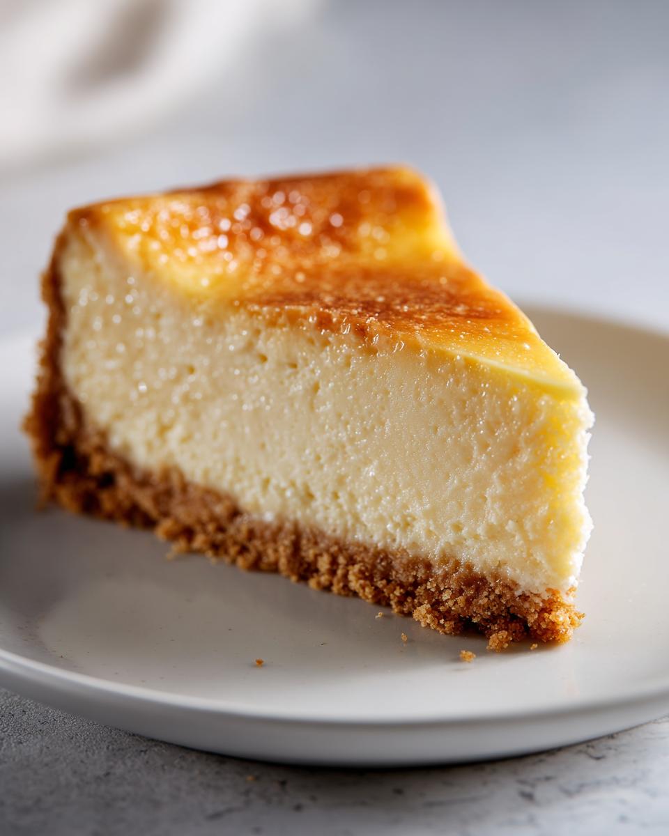 Homemade Air Fryer Cheesecake - detail 1