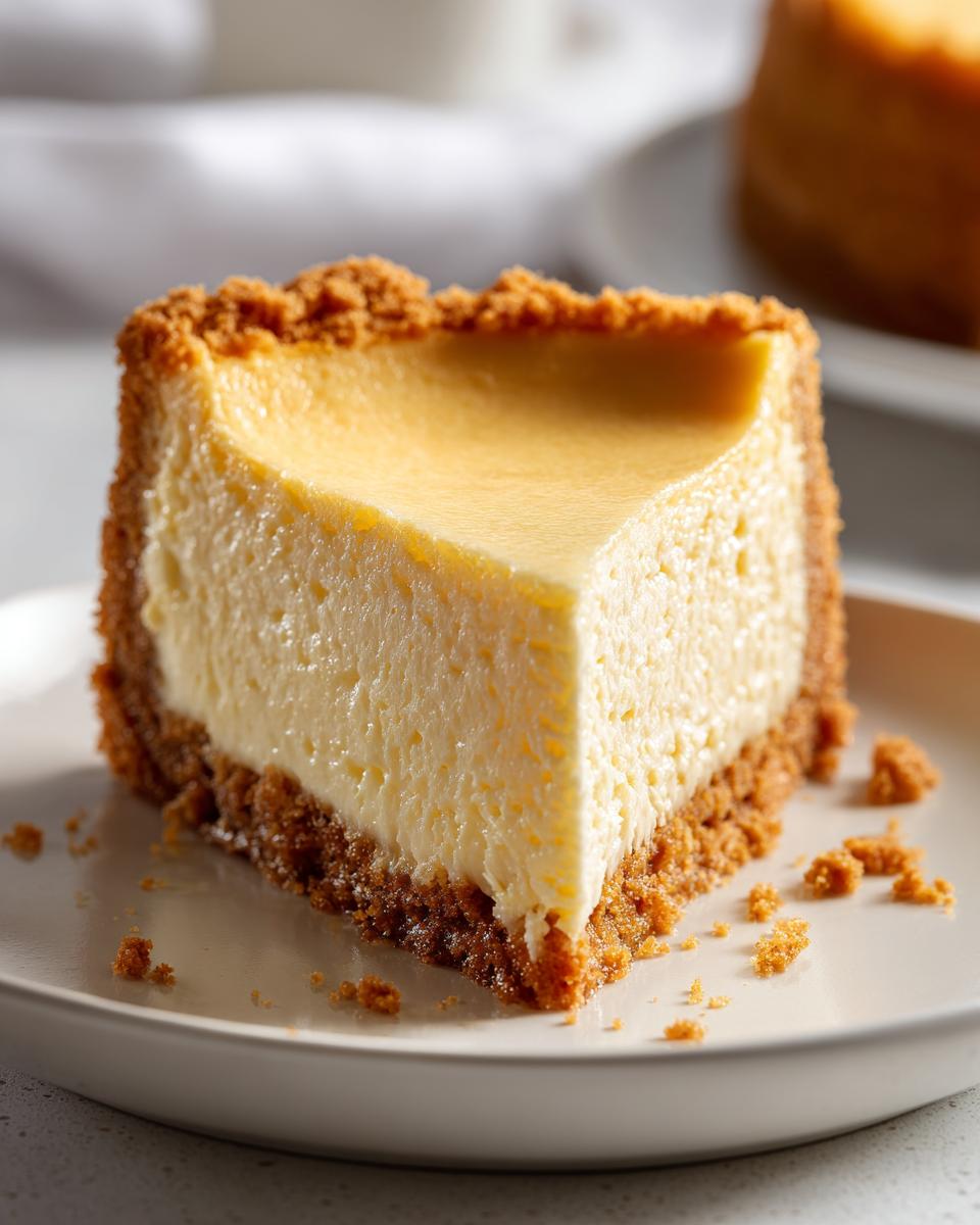 Homemade Air Fryer Cheesecake - detail 2
