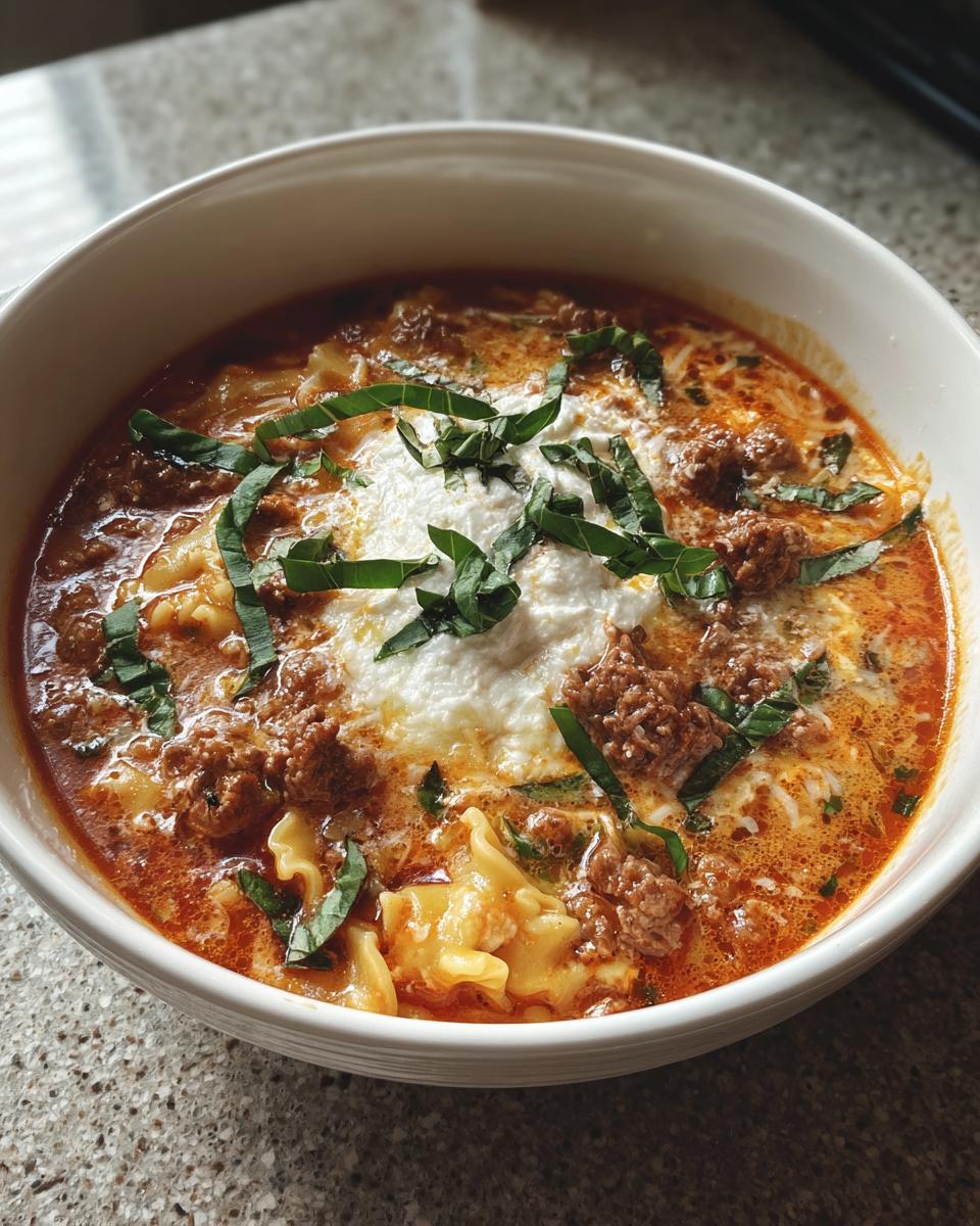 Lasagna Soup - detail 1