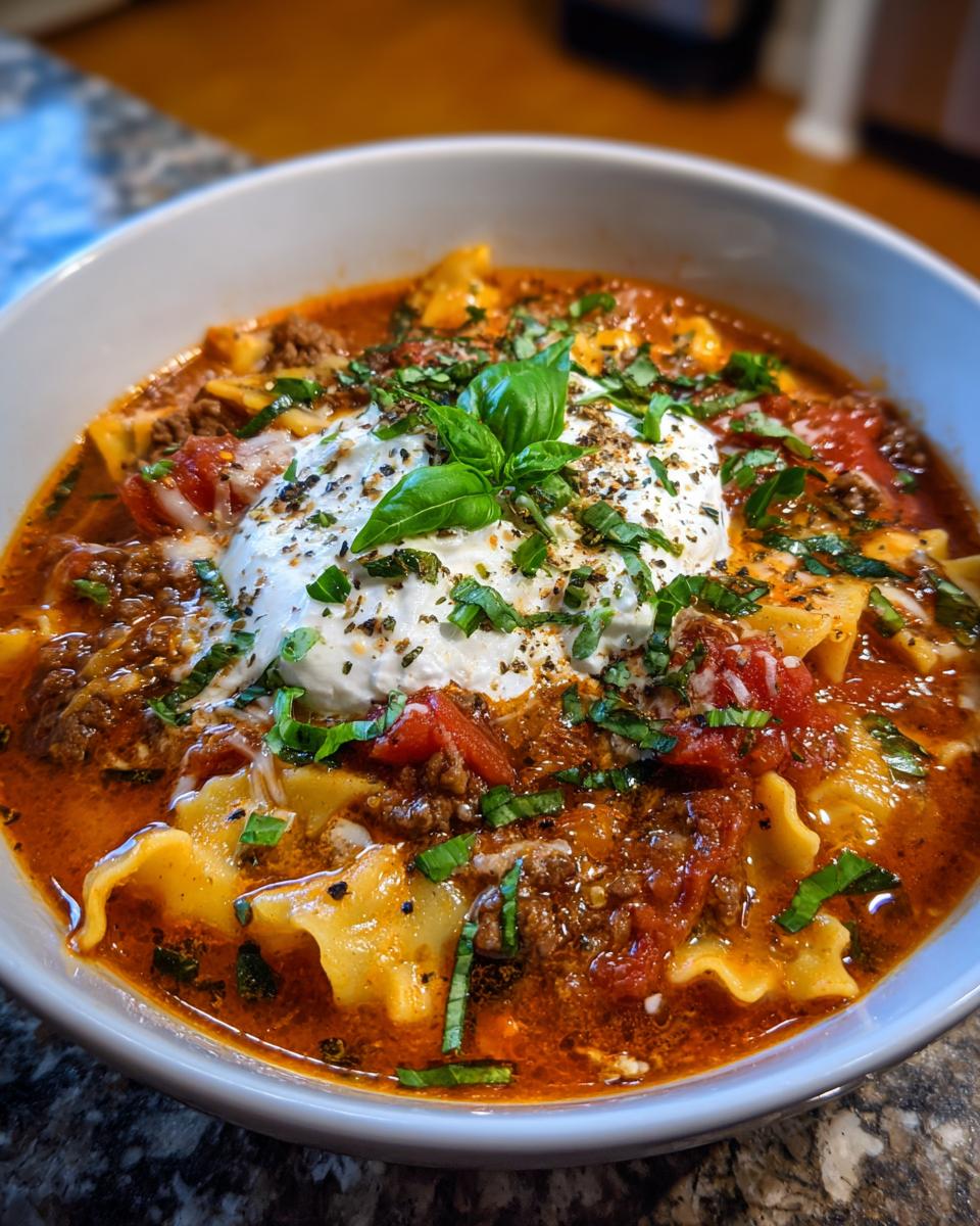 Lasagna Soup - detail 4