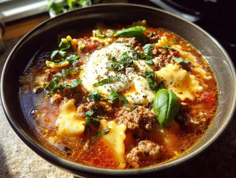 Lasagna Soup