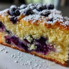 Incredible Lemon Blueberry Cake in 35 Minutes Delight