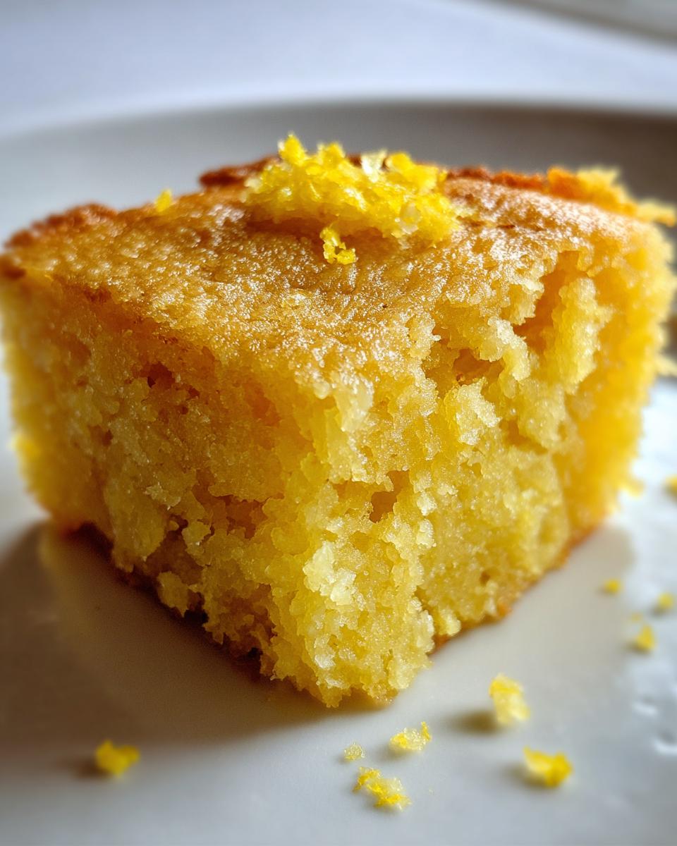 Lemon Brownies - detail 1