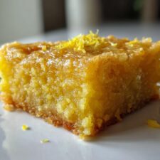 Irresistible Lemon Brownies: 1 Sunny Bite of Zesty Bliss